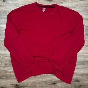 basic red ralph lauren black pony long sleeve tee